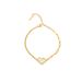 Women's Jewelry Fashion Stainless Steel Splicing Chain White Shell Decoration Love Women's Bracelet Net Red_ipsvogv.com
