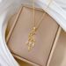 Steel 【 Titanium 】 Dreamnet Tassel Light Luxury Temperament Gorgeous Full Diamond Necklace Women's Versatile Collarbone 【 】_ipsvogv.com