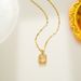 New Fashion And Temperament Multi-color Zircon Necklace Copper Plated Emerald Girl Pink Accessories_ipsvogv.com