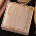 Fashionable And Versatile 2024 New Gold Bead Ball Accessories Women, Stainless Steel Foot Chain For Women_ipsvogv.com