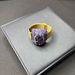 New Stainless Steel Strap Amethyst Bracelet For Women Energy Stone Jewelry_ipsvogv.com