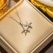 A Micro Inlaid Zirconia Sea Summer Star Pearl Pendant With Full Diamond, Titanium Steel Women's Collarbone Chain Jewelry_ipsvogv.com