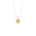 Shield Shaped Octagonal Star Pentagram Pendant Necklace, Women's Gold-plated Fashionable Versatile Collarbone Chain_ipsvogv.com