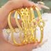 Dubai Ethiopian Crown Zircon Bracelet Women's Bridal Luxury Party Gift_ipsvogv.com