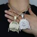 Hip Hop New Rich Forever Letter Money Bag Pendant Men's Necklace_ipsvogv.com