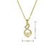 Mother's Day Mama Letter Gift Clavicle Chain Zircon Pendant Necklace Copper Plated Real Gold_ipsvogv.com