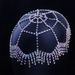explosions AB colored diamond dazzling novel rhinestone hair accessories unique charming diamond ring Head circle_ipsvogv.com