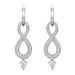 Cao Shi's High Quality, Eternal Love, Infinite Love Earrings, Infinite 8-character Pendant, Ear Buckle, Female_ipsvogv.com