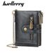 New Men's Short Wallet European And American Business Double Zipper Zero Wallet Multiple Card Slots_ipsvogv.com