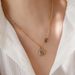 Small Luxurious Gold-plated Shell Lucky Brand Necklace Women's Collarbone Chain, Sweater Chain For Autumn And Winter,_ipsvogv.com