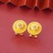 Flower Design Gold-plated Necklace Pendant Earring Ring Three Piece Jewelry Set_ipsvogv.com