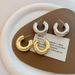 Women's Earrings Geometric Hoop Simple, Fashionable Versatile Earrings, Niche Design, High-end And Earrings_ipsvogv.com