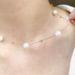 Summer Pearl Full Sky Star Titanium Steel Colorless And Elegant Super Immortal Necklace_ipsvogv.com