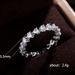 Cao Shi Simple Jewelry Sweet Ins Style Full Circle Heart Shaped Zircon Women's Valentine's Day Gift Ring_ipsvogv.com