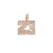 Unisex Hot Selling Hip Hop Jewelry Diamond Basketball 23 Pendant Fashion Unisex Necklace_ipsvogv.com