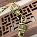Antique Chain King Snake Bone Copper Vintage Men's Scale Koi Brass Bracelet Dragon Head_ipsvogv.com
