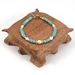 Natural Freshwater Pearl Shell Turquoise Natural Stone Bracelet Necklace Women's Set_ipsvogv.com