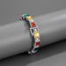Zircon style colorful Cuban chain men's trendy hip hop necklace personality jewelry_ipsvogv.com