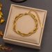 Versatile Double-layer Winding Keel Chain Stainless Steel Necklace For Women Without Fading_ipsvogv.com