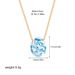 Fashion Ethnic Style Blue And White Porcelain Necklace New Chinese Style Oil Drip Enamel Ceramic Clavicle Chain_ipsvogv.com
