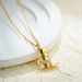 Real Gold Cowboy Boots Five Pointed Star Necklace Regular Long Chain Men And Women Pendant Necklace_ipsvogv.com