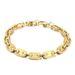 Men's Jewelry Street Coffee Beans Stainless Steel 304 Pig Nose Character Bracelet_ipsvogv.com