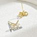 Ina Forest Sweet with Simple and Personalized Inlaid Zircon, Unique Butterfly Knot Design, Korean Edition Versatile_ipsvogv.com
