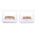 Hip Hop Braces, Colored Micro Inlaid Zircon Braces, Pomegranate Red Zircon Gold Braces, Hip Hop Braces, Men's Jewelry_ipsvogv.com