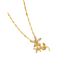 Fashionable Classic Niche Personality Set With Zircon Flower Necklace, Versatile And Luxurious Accessory For Women's_ipsvogv.com