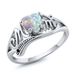 Heart Shaped Australian Treasure Mom's Ring Mother's Day Birthday Gift Jewelry_ipsvogv.com