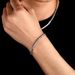 Male And Female Anchors And Internet Celebrities Wear Color Preserving Zircon Splicing Bracelet Necklace Ins Style Simple Punk Cuban Chain_ipsvogv.com