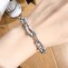 T Family Edition Horseshoe Buckle Bracelet Fashionable Design With Diamond Embedding, Light Luxury, Personalized, High_ipsvogv.com