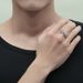 S925 Silver Moissanite Men's Ring Luxury Frosted H Men's Diamond Ring High Carbon Diamond Men's Ring Empty Ring_ipsvogv.com