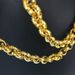 Cool Filled Belcher Bolt Ring Link Mens Womens Solid Necklace Jewllery 8mm Band Width N220_ipsvogv.com
