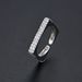 Women’s Jewelry Set Fashion Simple Personality Diamond CZ Zircon Square Ring Open Female Index Finger Ring Ins Style Temperament Hand Jewelry_ipsvogv.com