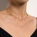 Stylish Retro Small Daisy Pendant, Simple Personalized Women's Diamond Necklace Collarbone Chain_ipsvogv.com