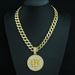Hot Selling New Product Libra Disk Pendant Symbolizes The Principle Of Aesthetic Fairness, Hip-hop Cuban Necklace_ipsvogv.com