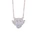 Crystal Elements The Year Of The Pig Limited Edition Pig Necklace For Women Light Luxury Niche High End_ipsvogv.com