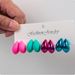 Wholesale Jewelry Ig Style Classic Style Water Droplets Arylic Plating Ear Studs_ipsvogv.com