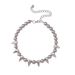 Sweet, Cool, Exaggerated Round Bead Conical Rivet, Collarbone Chain, Collar Necklace, Men's And Women's Accessories,_ipsvogv.com