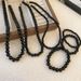 New Chinese Style Black Round Bead Necklace With Niche Design, Versatile Collarbone Chain, Simple, Fashionable, High-end_ipsvogv.com