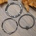 Punk Dark Stacking Bracelet Combination Black Gallstone Evil Eye Bracelet Trend Retro Neutral Zircon Crown Bracelet_ipsvogv.com