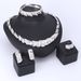 Italy New Design Gold Color Crystal Sets For Women Party Necklace Earring African Beads Jewelry Set Gift_ipsvogv.com