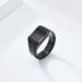 INS cold style simple geometric smooth tungsten steel ring ring men's quality tungsten gold jewelry Tungsten ring_ipsvogv.com