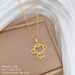 【 Titanium Steel 】 The Ethereal Wukong Adorned With Diamonds, Exuding Luxurious Aura. It Is Versatile Necklace For_ipsvogv.com
