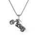 Men's Jewelry Personality Necklace Stainless Steel Hip Hop Trend Punk Style Motorcycle Titanium Steel Necklace_ipsvogv.com