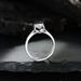 Classic Straight Arm Bull Head For Women Set With One Carat Zircon Light Luxury Simulated Mosang Diamond Open Ring_ipsvogv.com