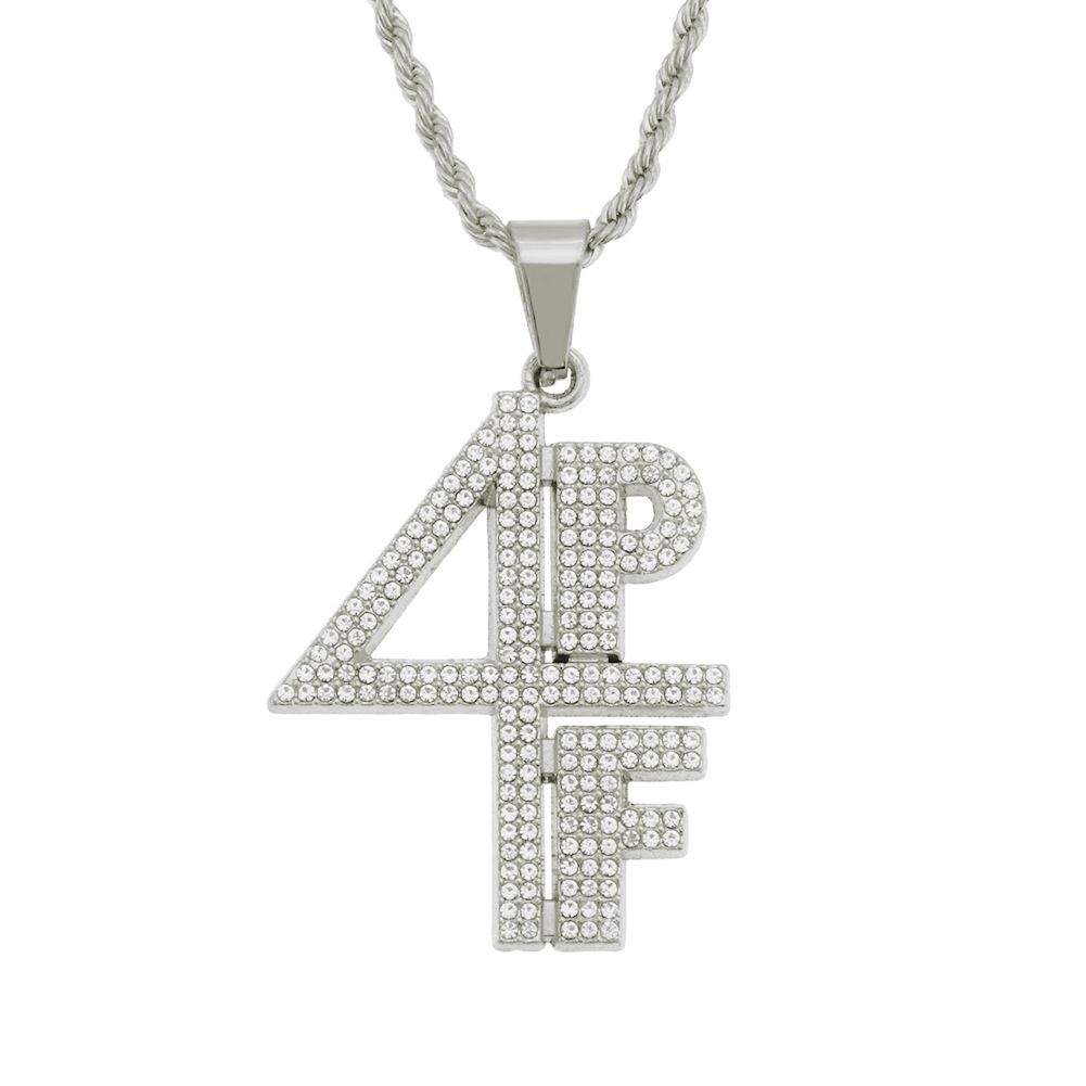 Trendy minimalist personality with diamond inlaid letters and numbers for men's hip-hop style cool street accessories_ipsvogv.com