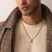 Heavy Industry Quality Men's Protector Pendant Necklace Inlaid With Zircon Devil's Eye Sweater Chain Neckchain_ipsvogv.com