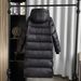 Women's Clothing Winter New Black Gold New winter coats Mid Length winter coats Jacket Women's Temperament Hooded Windproof Over Knee_ipsvogv.com